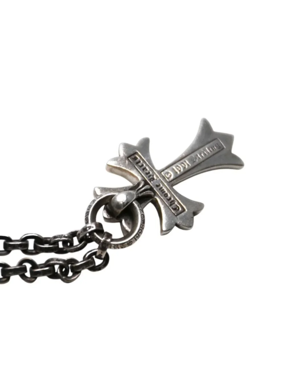Chrome Hearts Ppr CH Paper Chain Small CH Cross
